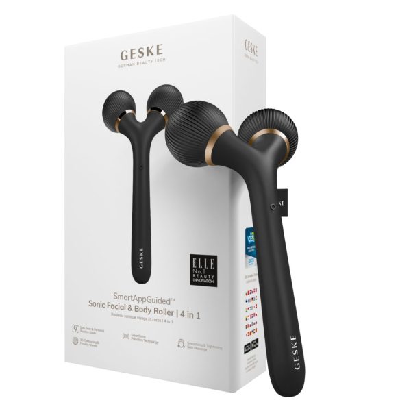 GESKE Sonic Facial & Body Roller 4 in 1